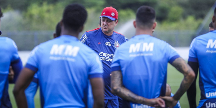 Jogadores do Bahia recebem longo descanso antes de jogo contra o Cruzeiro