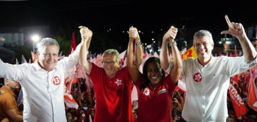 Jerônimo, Rui e Wagner celebram vitória de Caetano