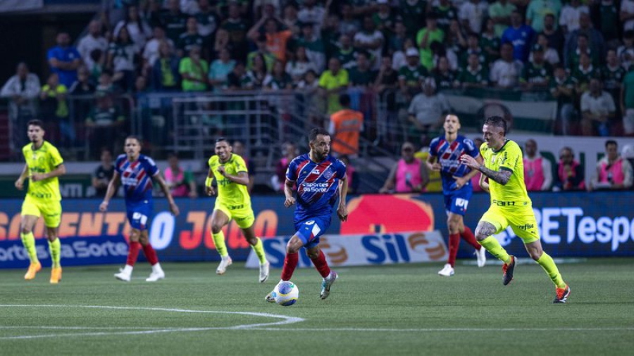 Bahia x Palmeiras: Onde assistir, prováveis escalações, arbitragem e horário