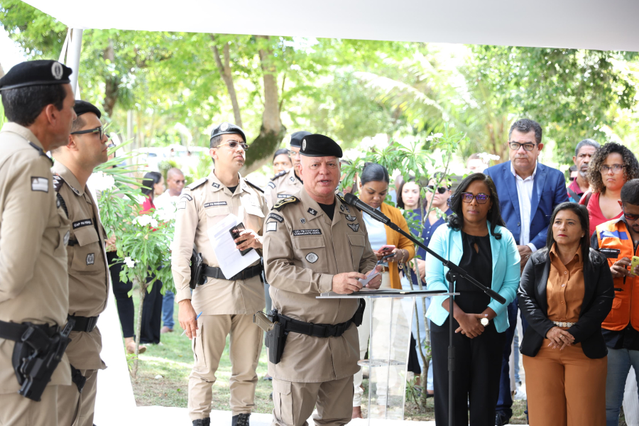 Polícia Militar realiza inauguração da sede do Esquadrão de Motociclistas Fênix, em Camaçari