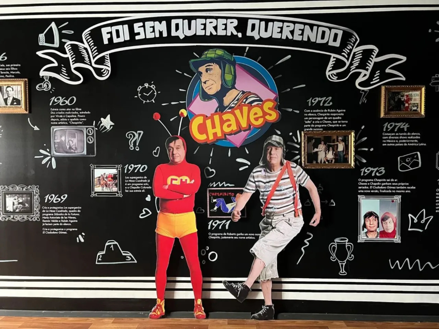 Salvador recebe maior exposição do mundo sobre série 'Chaves'