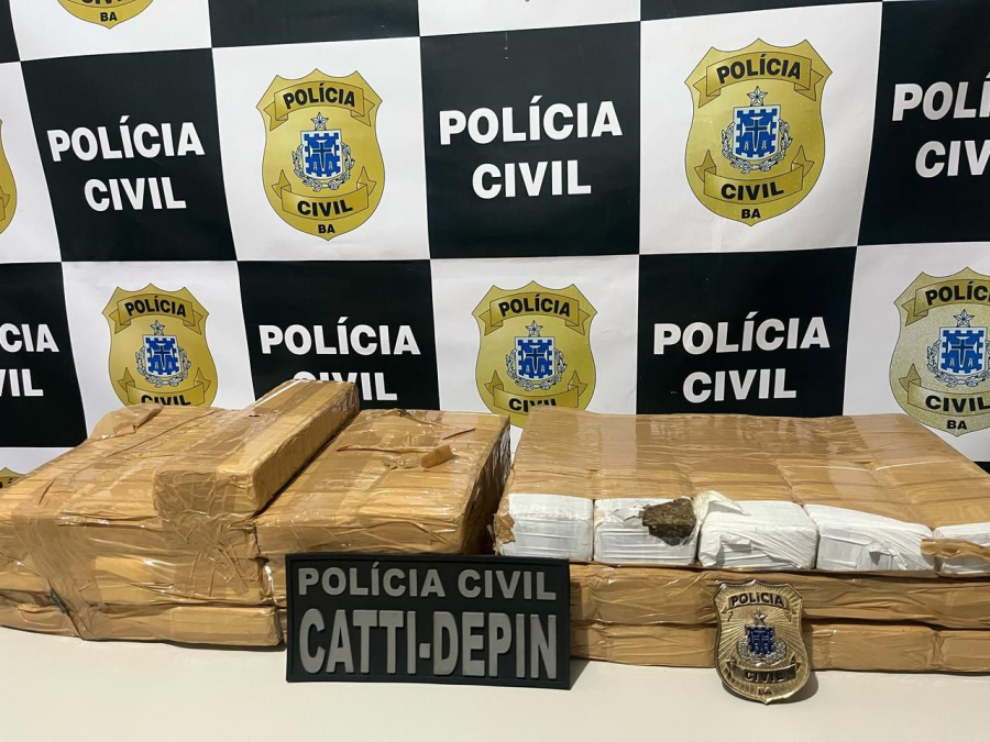 Operação da Polícia Civil apreende 31 quilos de maconha em Guanambi